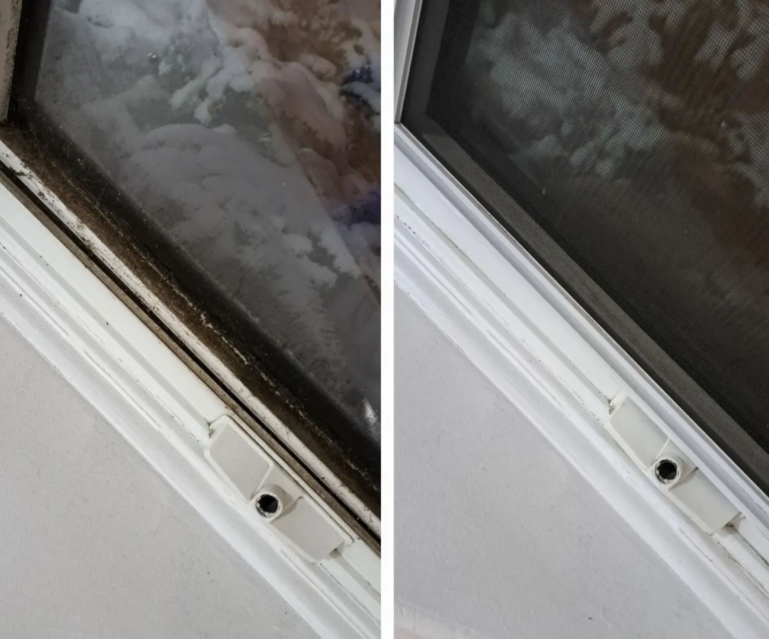 Rebord fenêtre nettoyé Fribourg