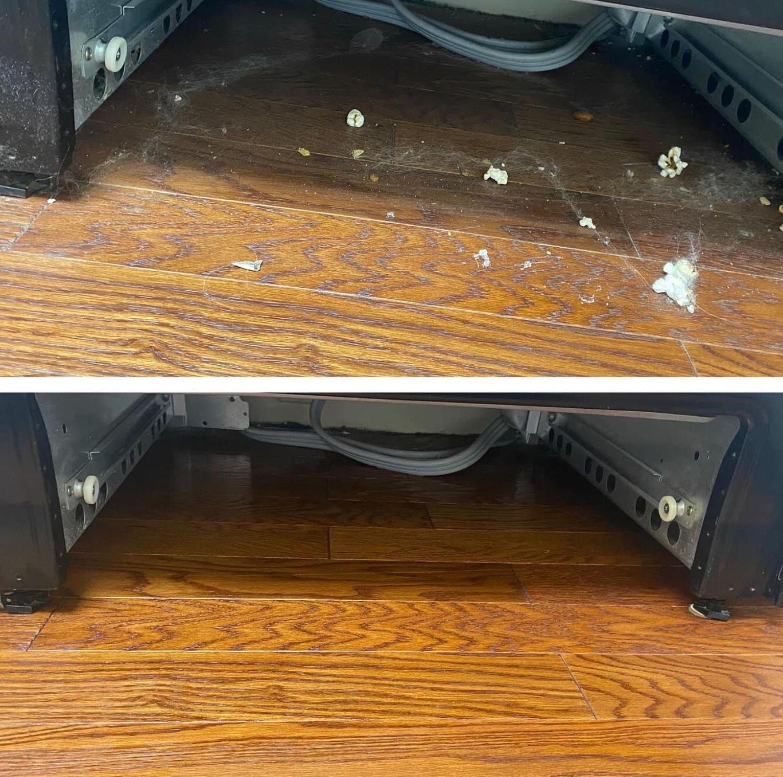 Parquet nettoyé Genève